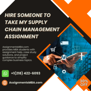 Hire Someone To Take My Supply Chain Management Assignment