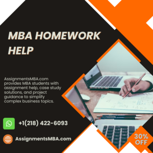 MBA Homework Help