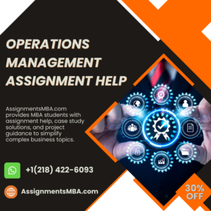 Operations Management Assignment Help